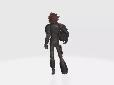 How to Train Your Dragon Hiccup Pose 05 3D print model