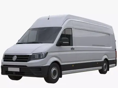 VW Crafter 2 Van L5H4 MAXI 3D model