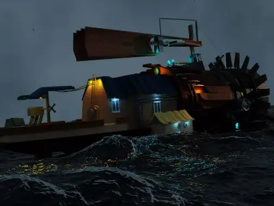 FAR changing tides 3D model