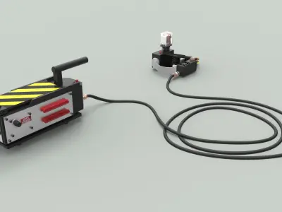 Ghost trap from the movie Ghostbusters 3D model