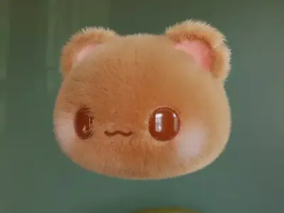 Cute Bear  3D model