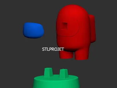 Among Us Free 3D print model