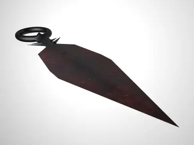 Throwing Knife Free 3D model