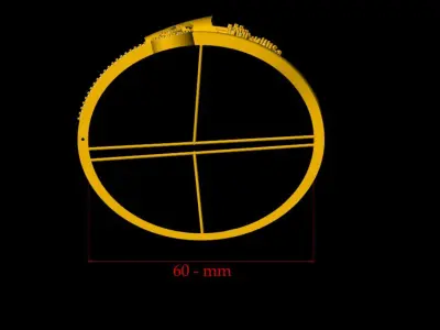 Diamond Women Bracelet - 003 3D print model