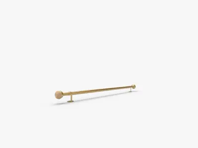 Cole Curtain Rod 3D model