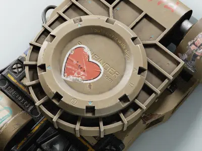 Navigator Pathfinder Low-poly 3D model