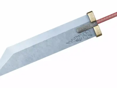 Sword 6 Low-poly 3D model purchase