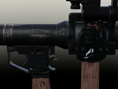 RPG-7 Low-poly 3D model buy