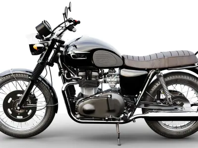 Triumph Bonneville 3D model