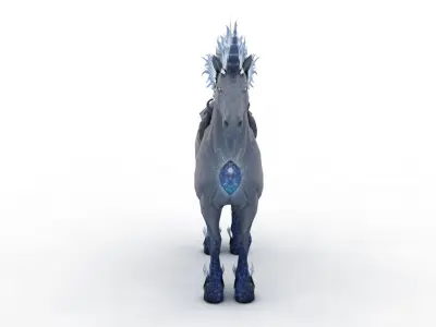 Unicorn ice 3D model