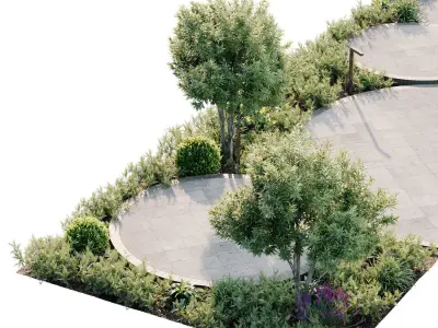 Town Square 5 3D model