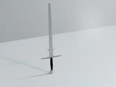 Spadone Sword 3D model