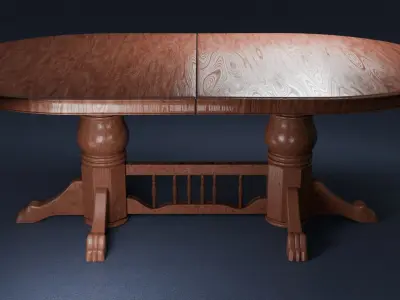 Old Table 3D model