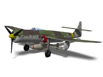 Blohm Voss P204 3D model
