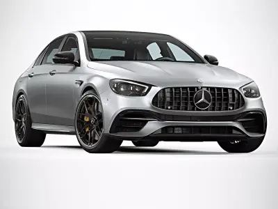 2021 Mercedes-Benz E63 AMG 3D model