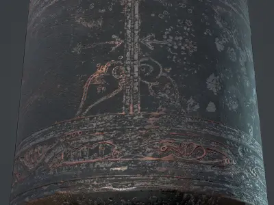 Rusted Props Vol 02 Low-poly 3D model