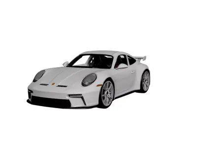 Porsche GT3 2026 Track-Focused High Performance Sports Car 3D model