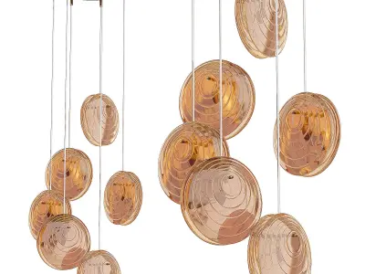 Pendant lamp F Promo Media 4485 6P 3D model