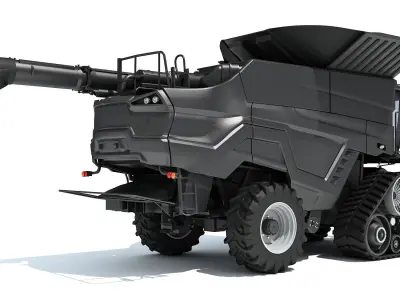 Combine Harvester  3D model