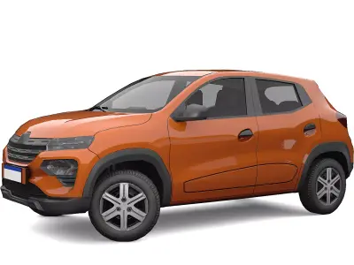 Car Compact 2023 Low-poly 3D model