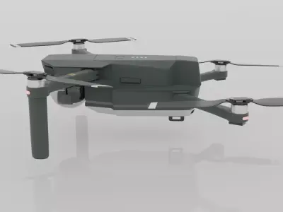 DJI Mavic pro Drone 3D 3D model