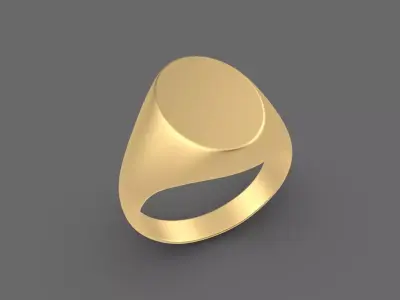 Signet Ring Free 3D print model