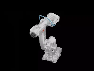 ABB IRB 6790 Heavy-Duty Industrial Robotic Arm 3D model