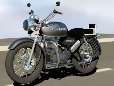 Royal Enfield Bullet  3D model
