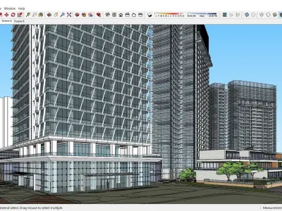 Sketchup Complex D1 3D model