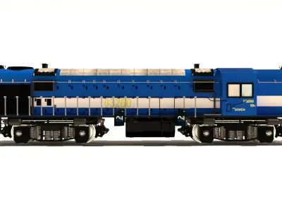 The Train 3D model