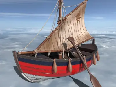 Dinghy 3D model