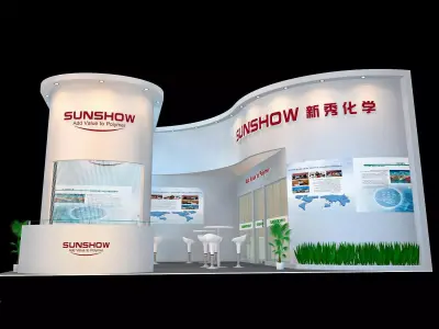 Exhibition - Area - 7X9-3DMAX2009-035 3D model