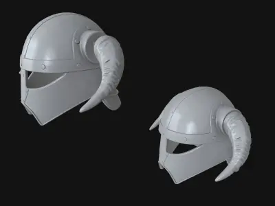 Viking helmet v4 3D print model