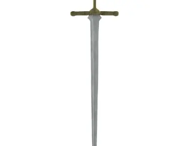 Sword  Low-poly 3D model purchase
