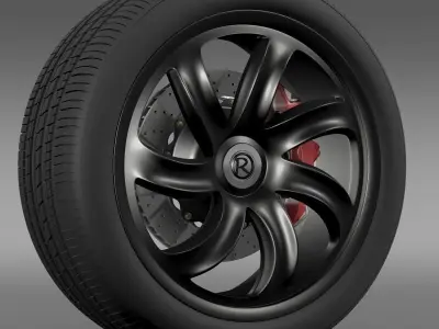 R Spirit wheel 3D model