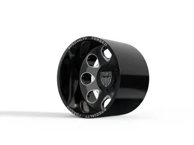 REAR SPECIALITY FORGED D018 WHEEL 3D MODEL 3D model