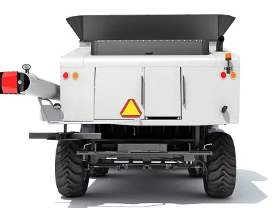 3D Harvester combine 3D model