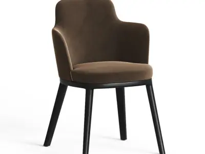 Lucylle Dining Chair Lemamobili 3D model