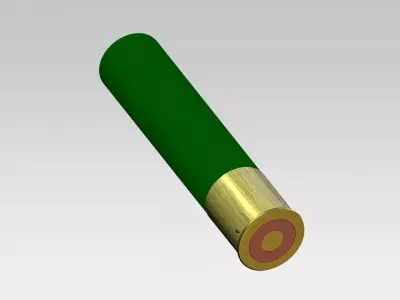 Cruzeiro gold bullet Free 3D model