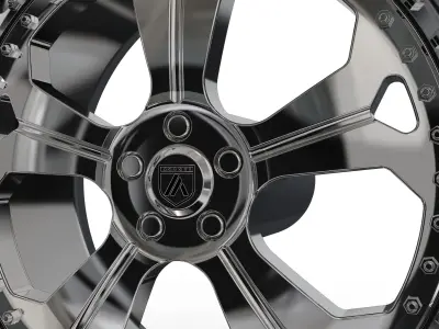 ASANTI AF138 WHEEL 3D MODEL 3D model