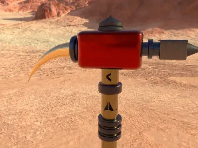 hammer sci fi 3D model