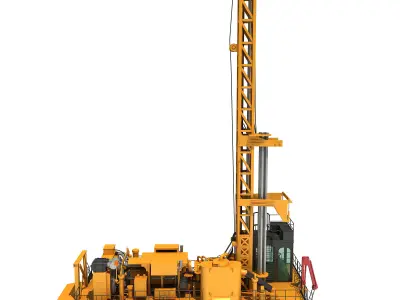 Rotary Drilling Rig 3D model order