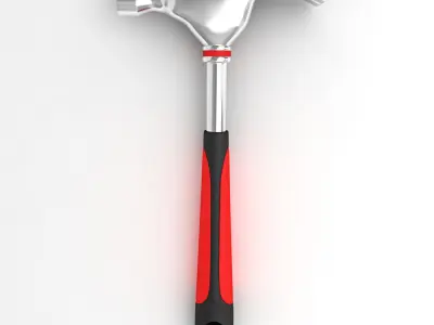 Hammer 3d model three hammers 3D model