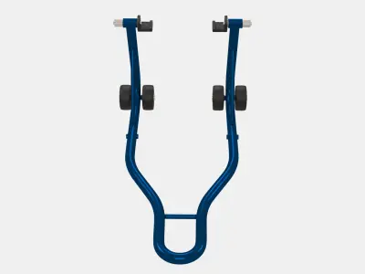 Paddock Stand Low-poly 3D model