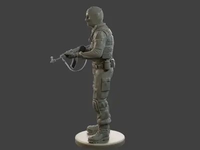 CzechSlovak Police Tactical Unit CPTU2 002 3D print model