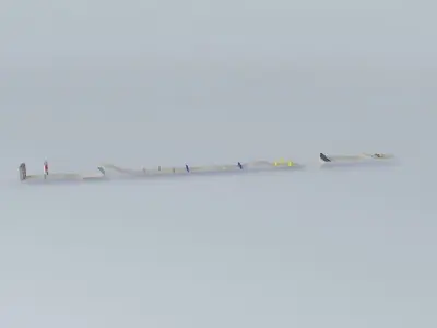 The weird supersport bike race Free 3D model