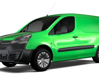 Citroen Berlingo  Van L1 Full Electric 2017 3D model