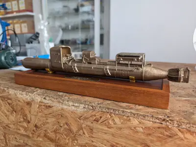 SLC 200 TORPEDO - 1942 Regia Marina Italiana 3D print model