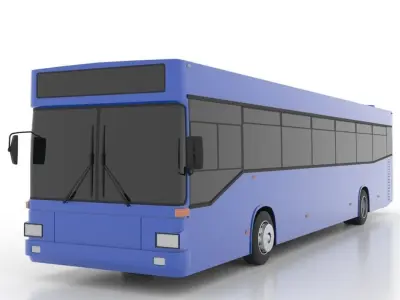 MAN A60 SL222 MANAS Low Low-poly 3D model