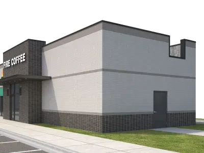 Retail-153 Retail Store 3D model